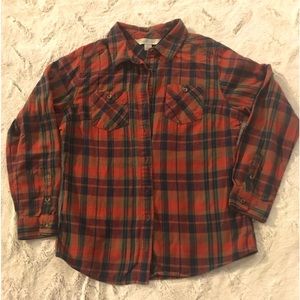 gander mountain guide series fitted Womans flannel shirt